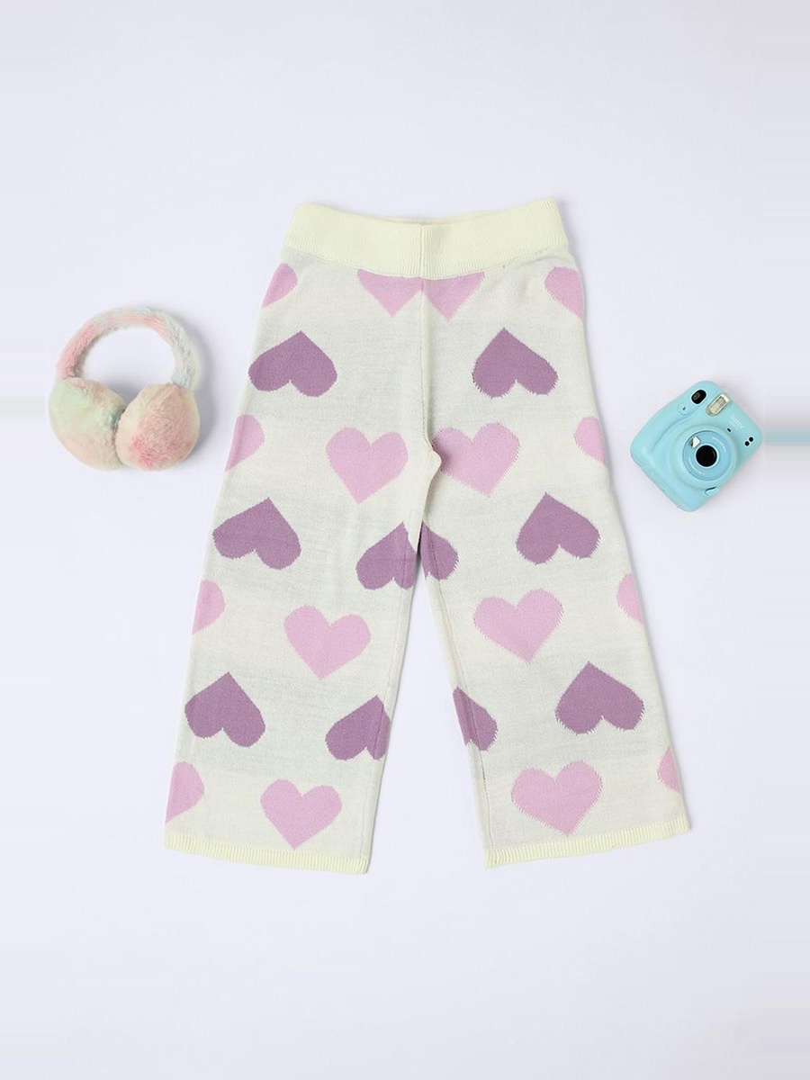 Printed Knitted Pants