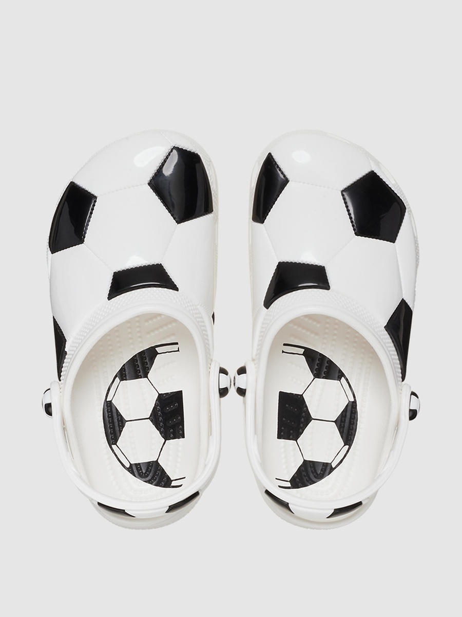 Toddlers Classic Soccer Ball Clogs