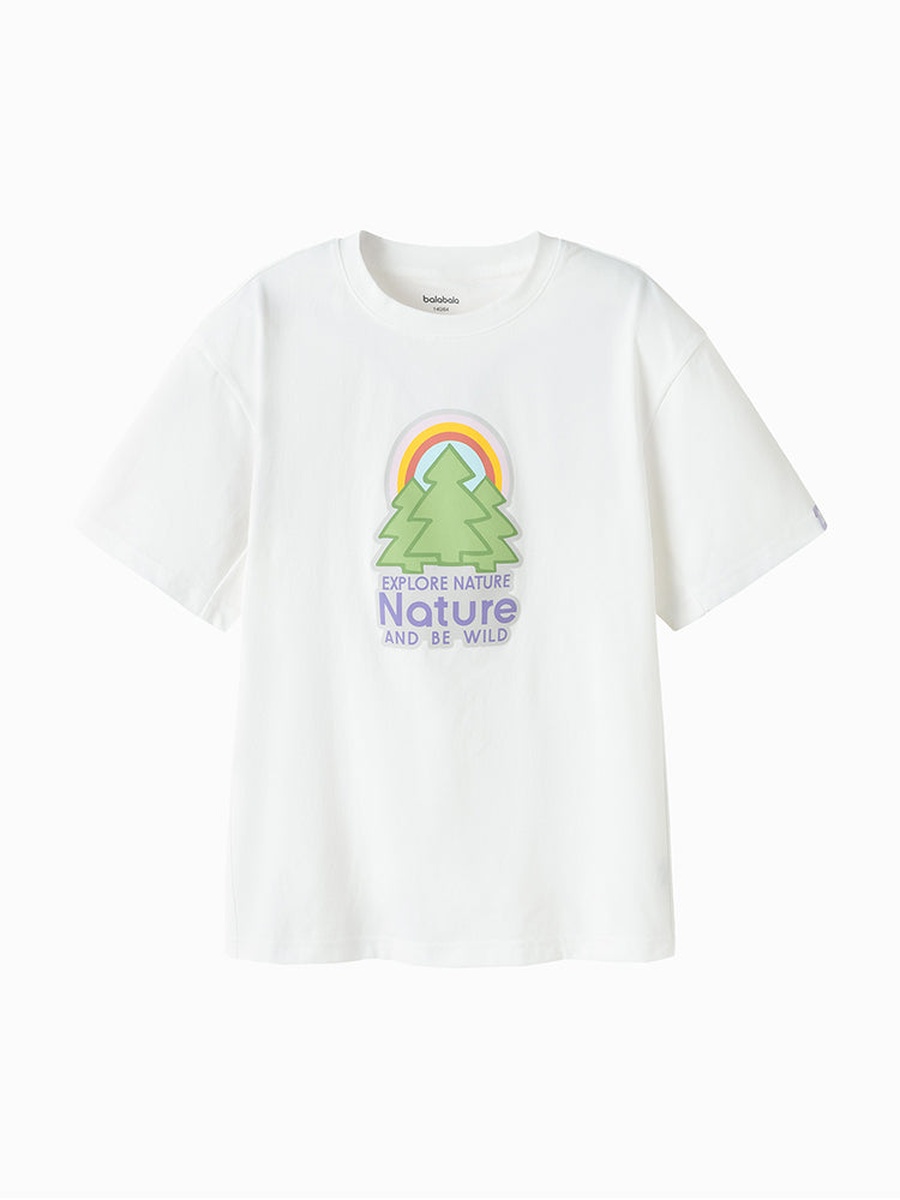T-Shirt with Front Print