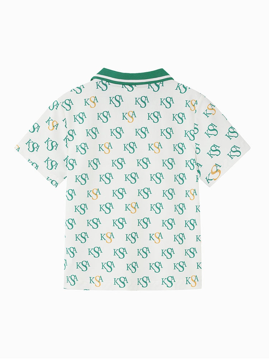 Printed Polo T-Shirt