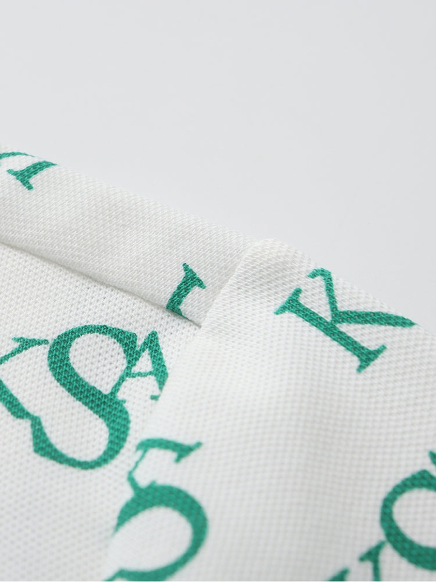 Printed Polo T-Shirt