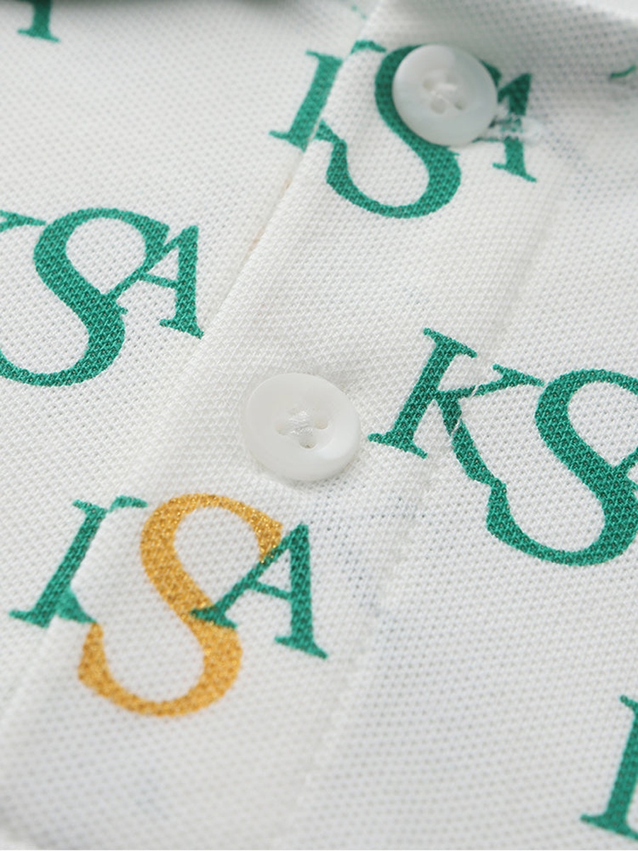 Printed Polo T-Shirt