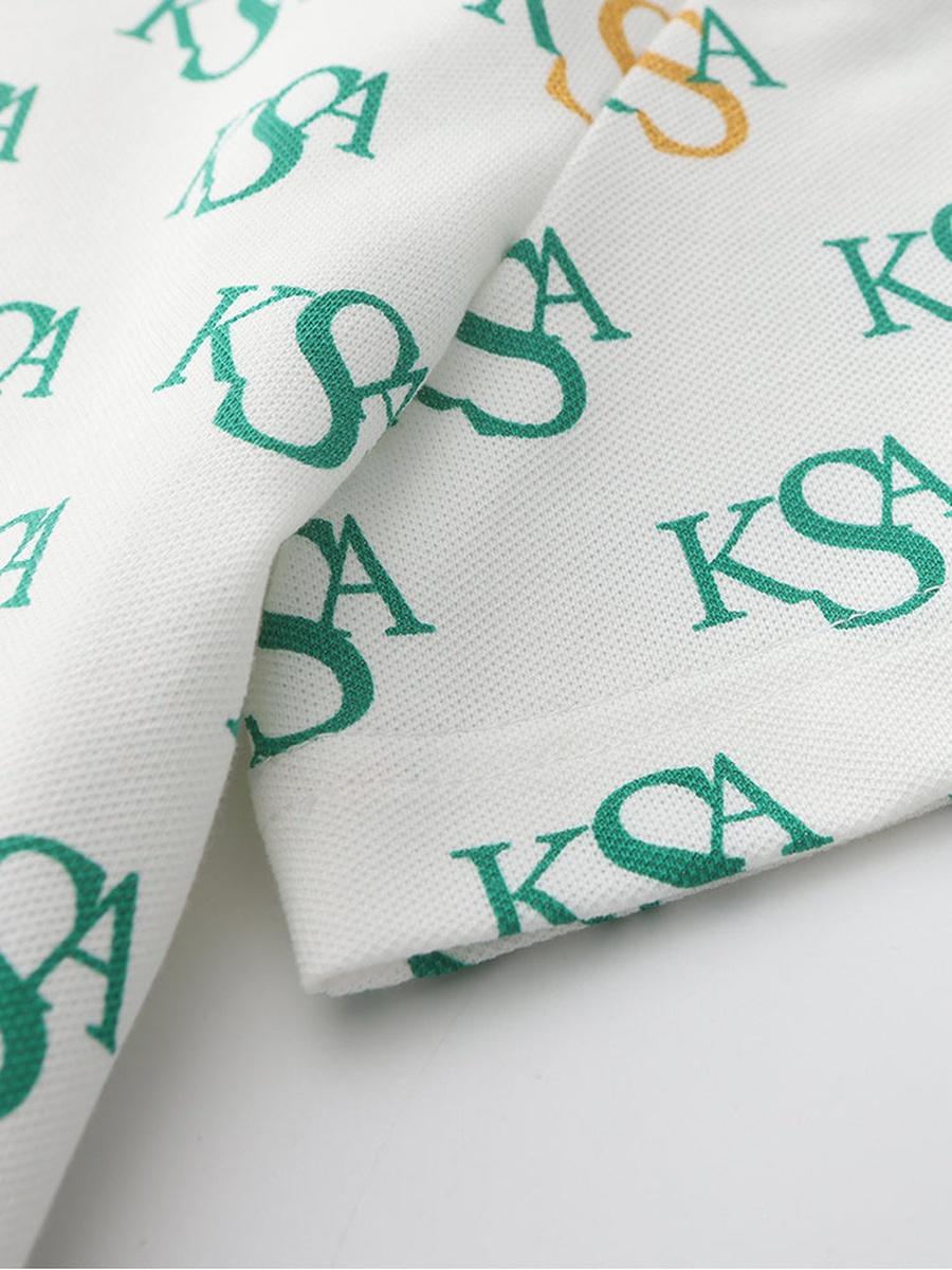 Printed Polo T-Shirt
