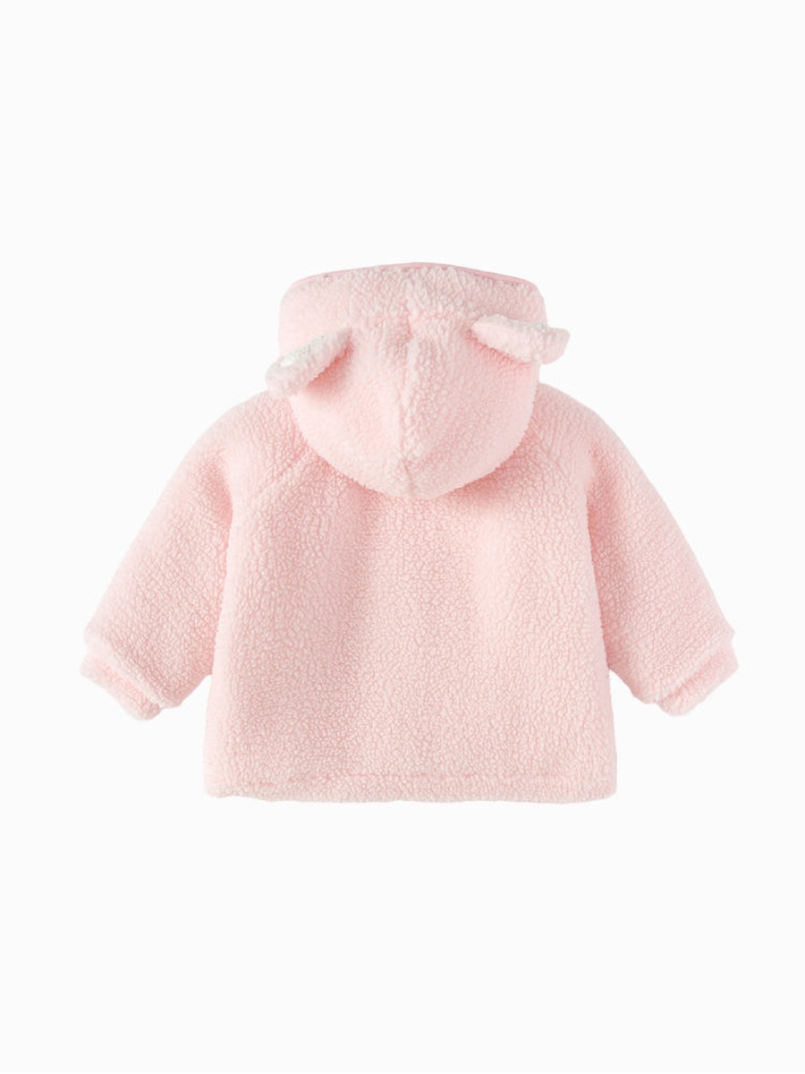 Fleece Jacket with Hood and Ears