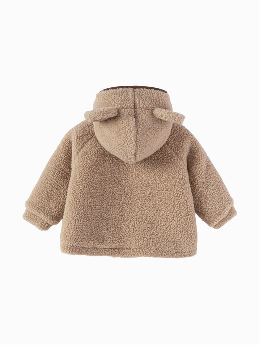 Fleece Jacket with Hood and Ears
