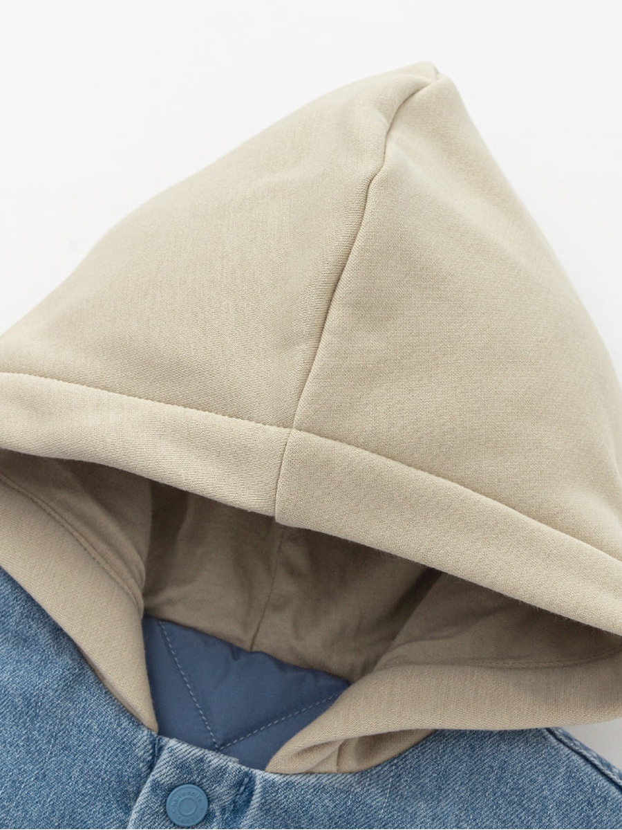 Denim Jacket with Hood