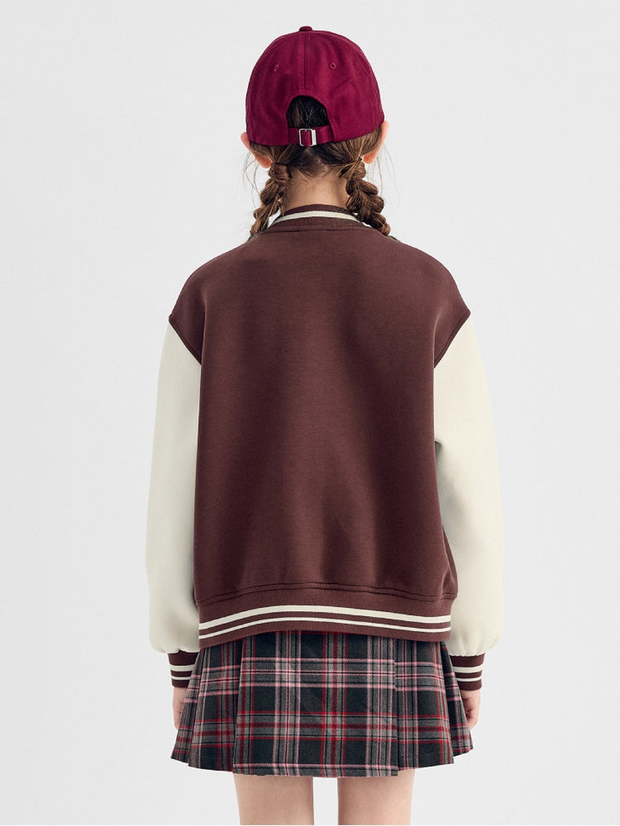 Varsity Jacket with Embroidery