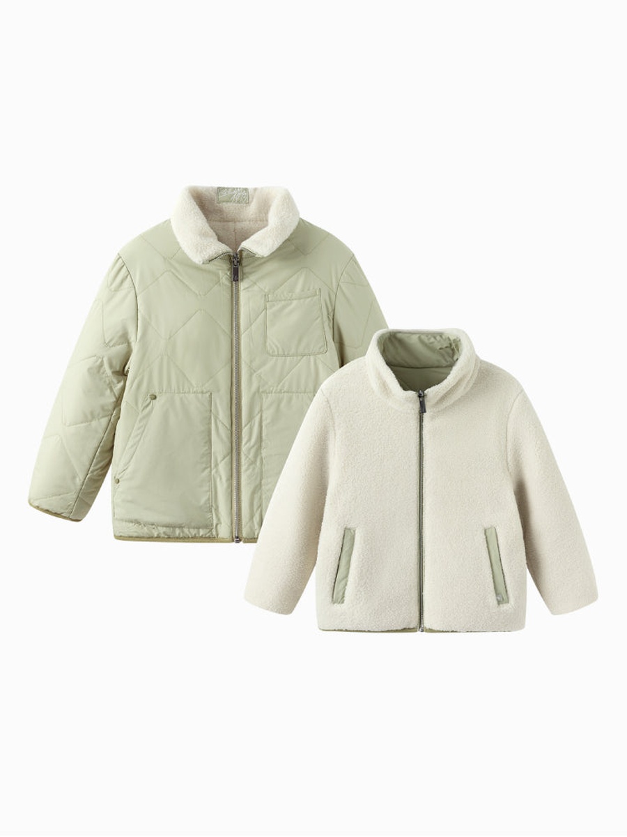 Reversible Padded Jacket with Dual Side Design