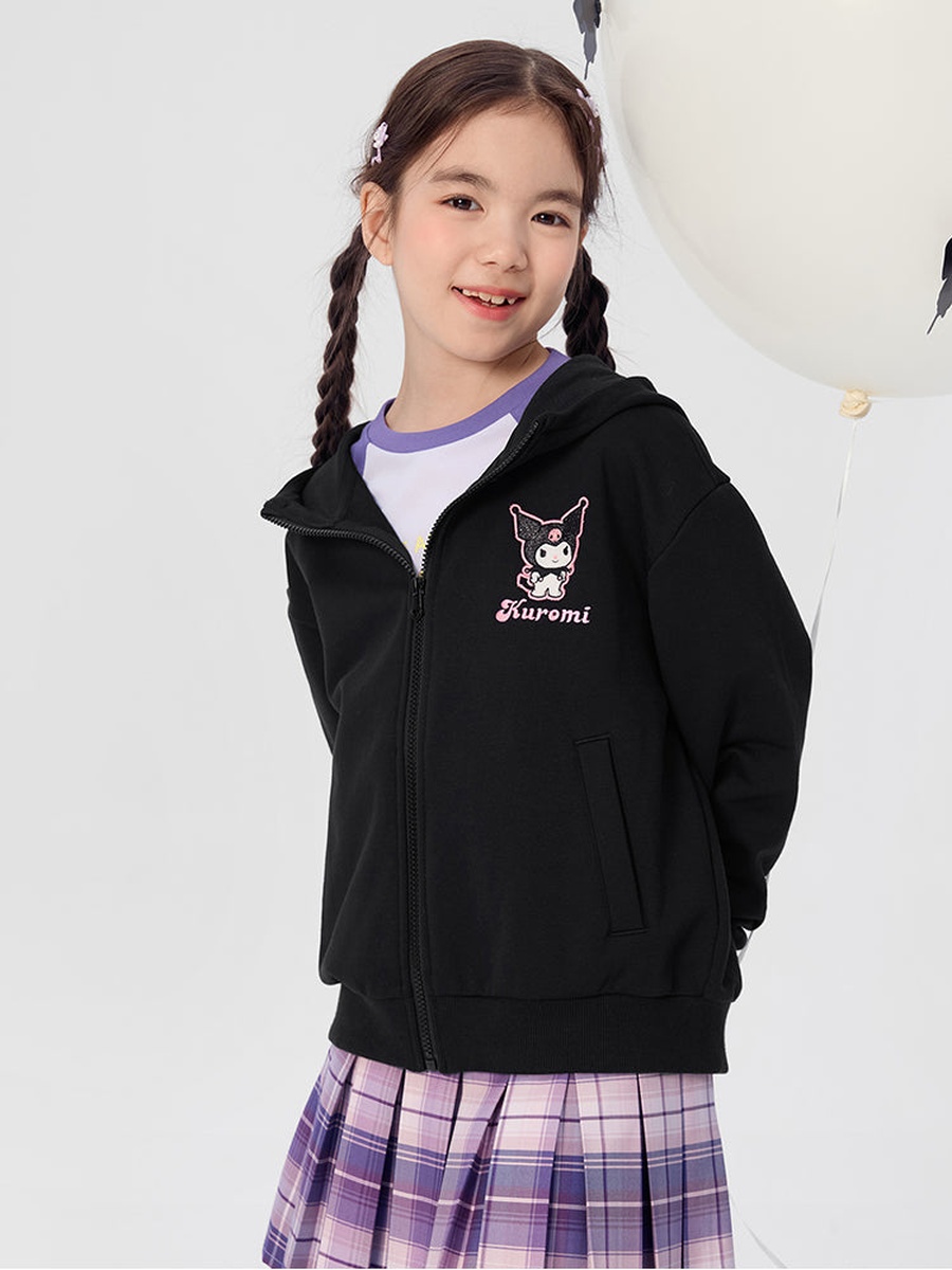 Track Jacket with Embroidery