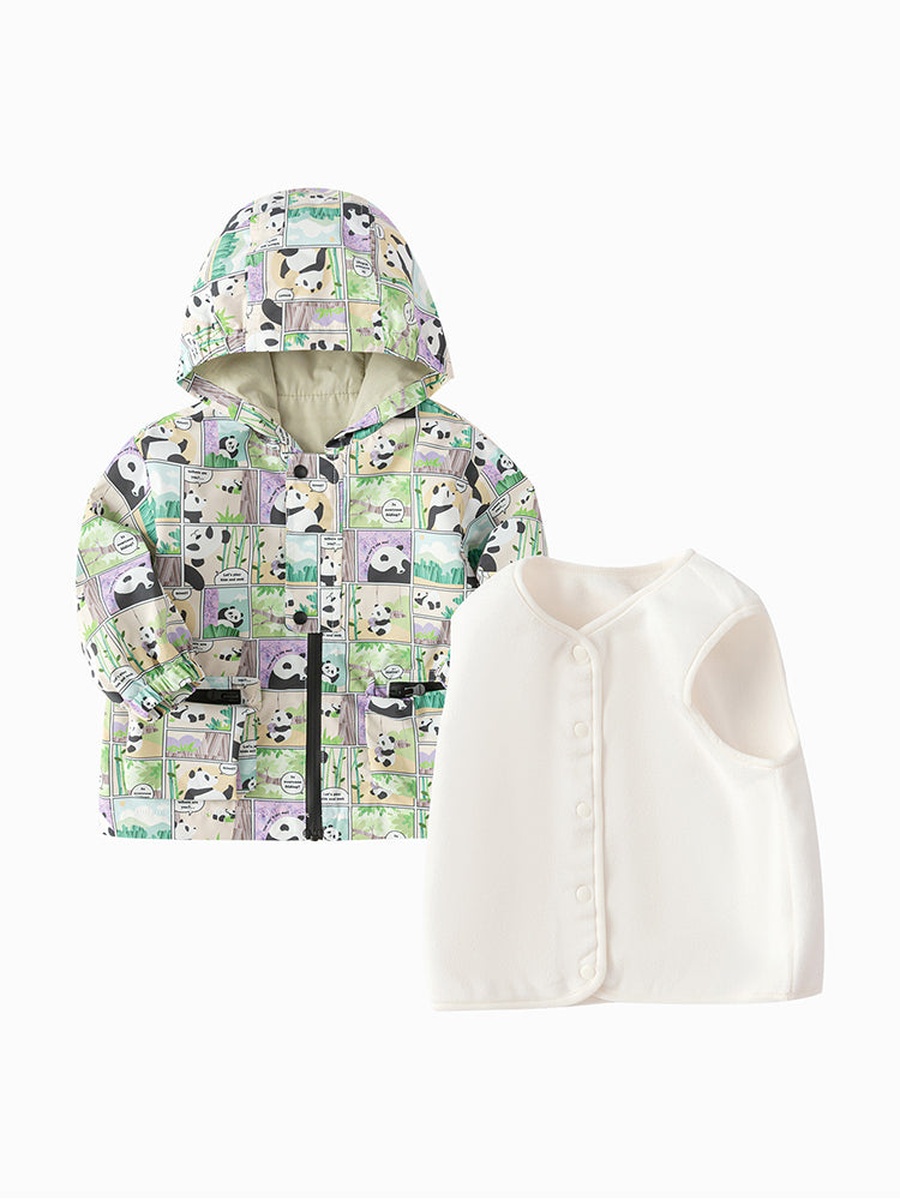 Winter Jacket Of Two Pieces