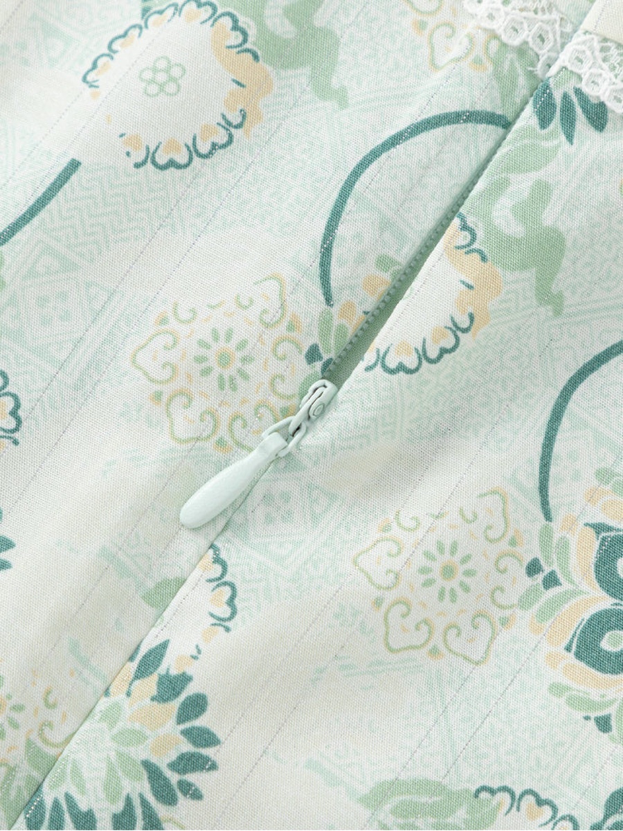 All-Over Print Dress