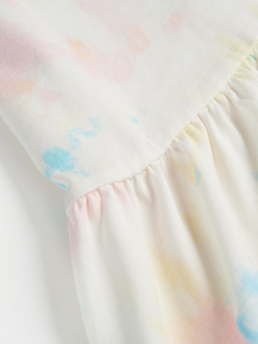 Tie-Dye Printed Dress