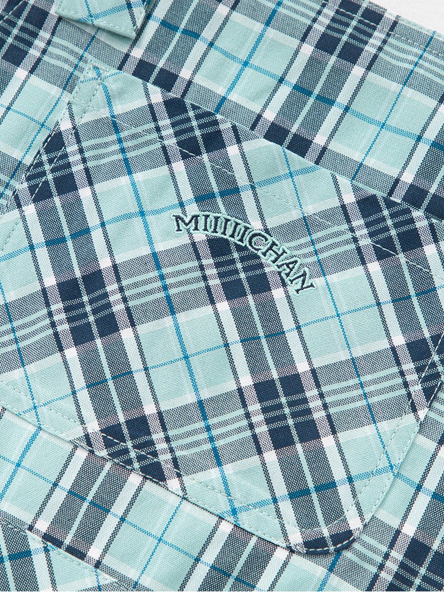 Dress with Checkered Pattern
