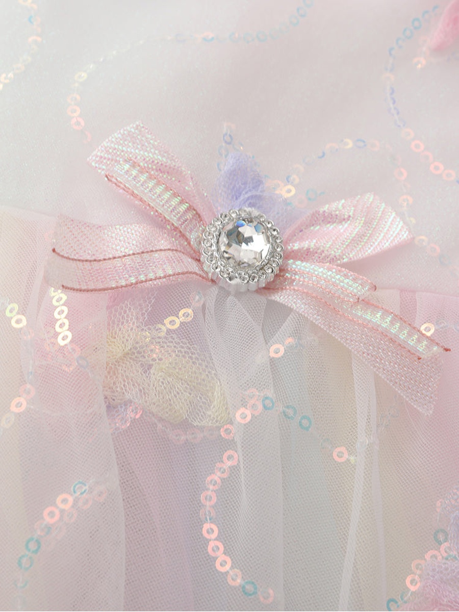 Tulle Dress with Sequins