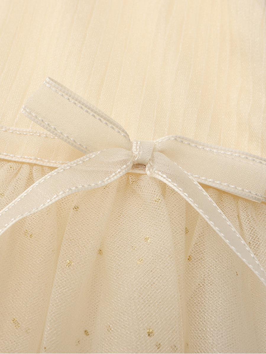 Printed Tulle Dress