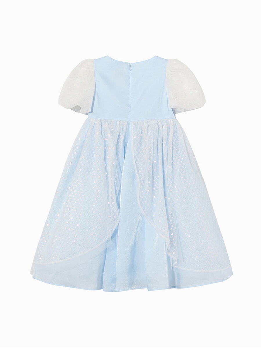 Short Sleeve Bow Detail Dress