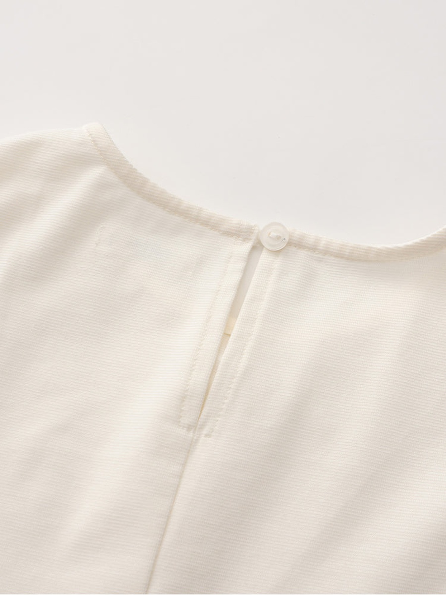 Dress with Layered Ruffle