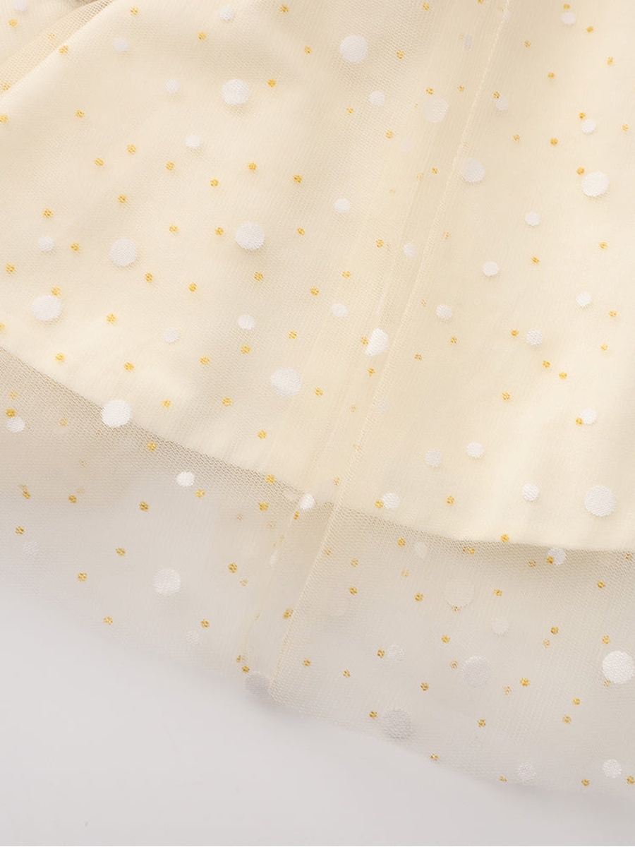 Printed Dress with Sequins