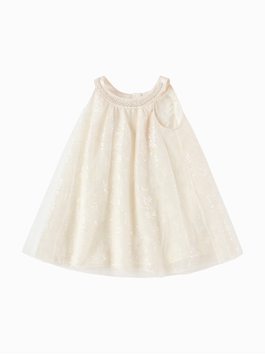 Sequinned A-Line Dress