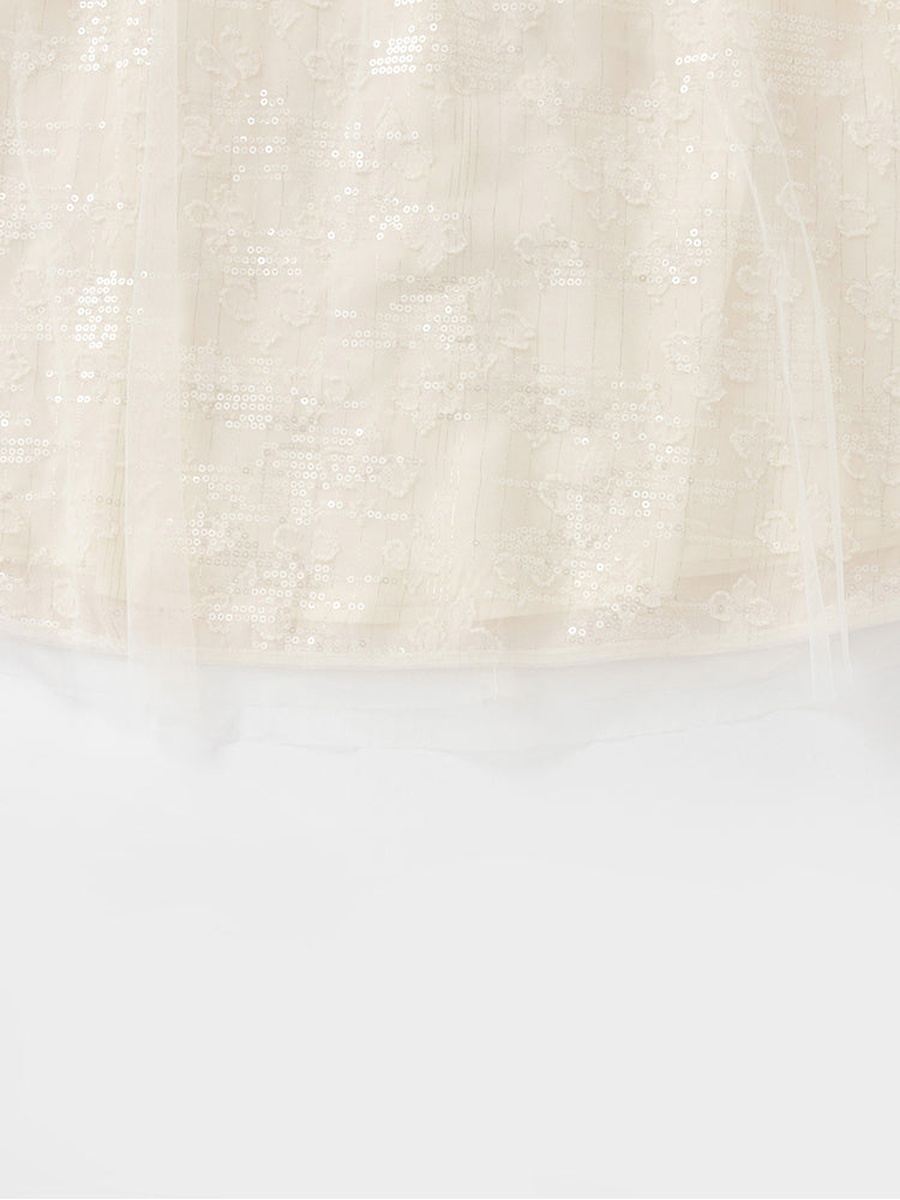 Sequinned A-Line Dress