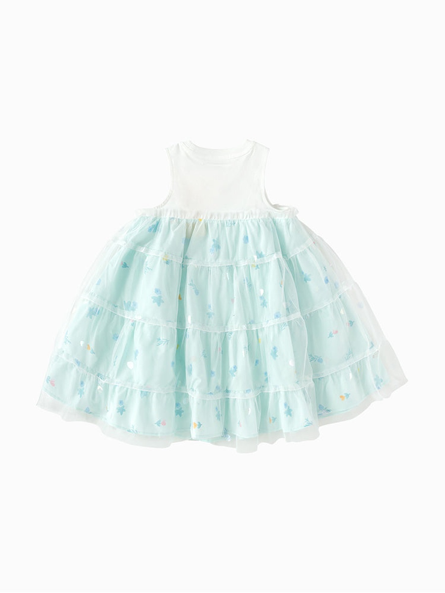 Layered Ruffles Dress
