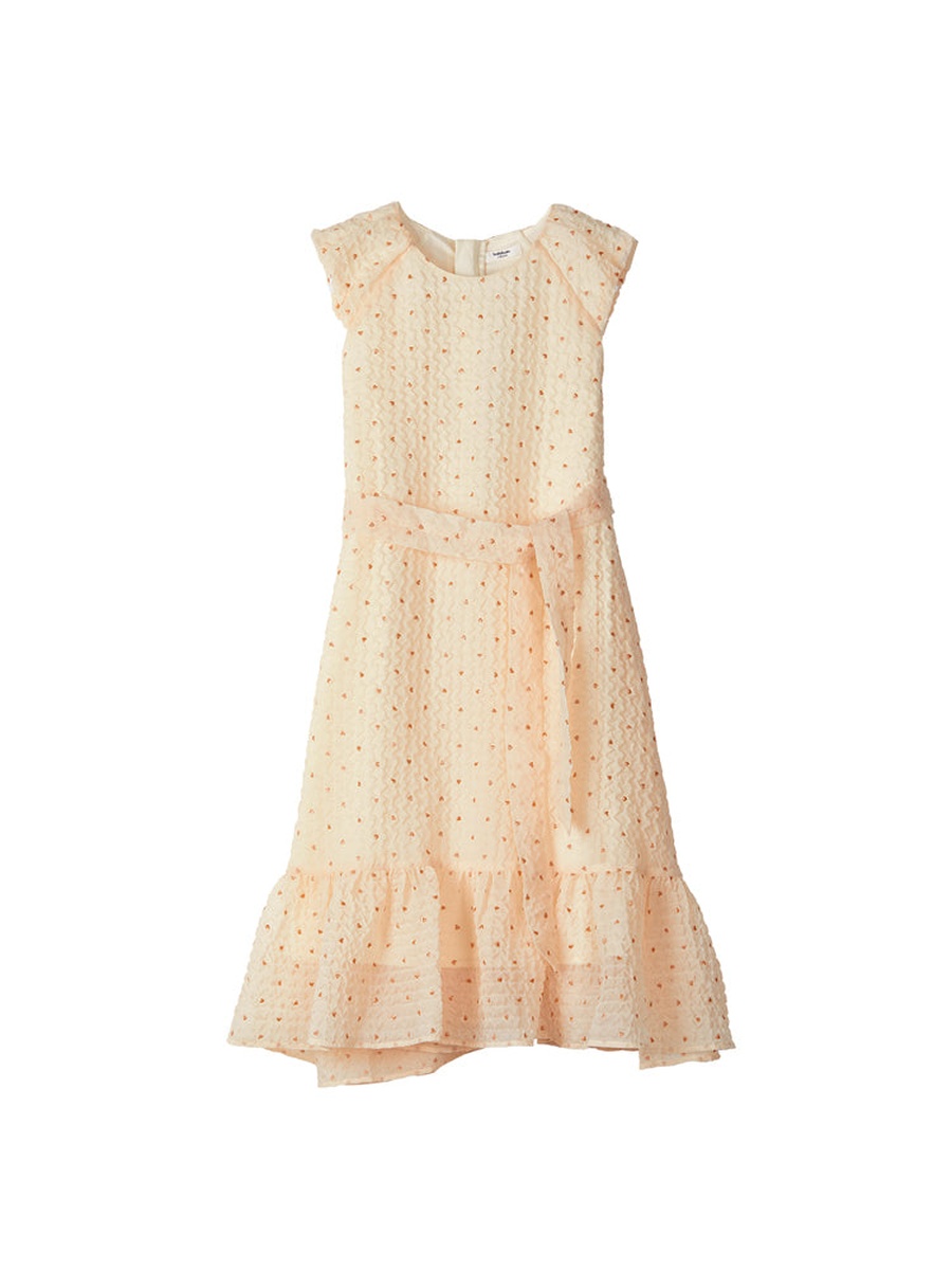 Dress with Metallic Thread