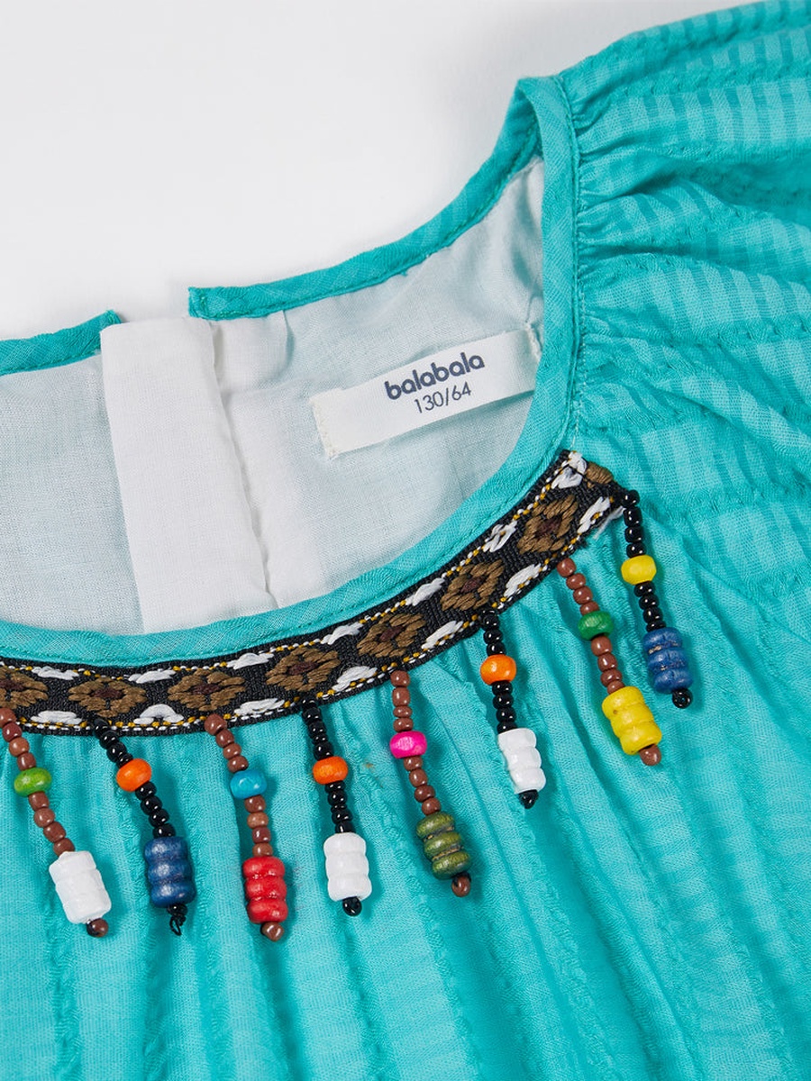 Dress with Layered Sleeves
