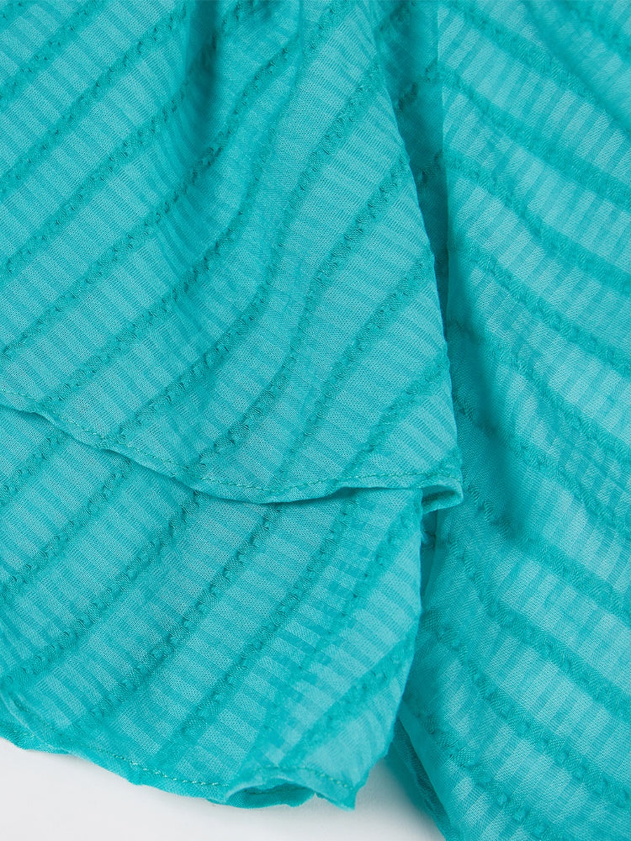 Dress with Layered Sleeves