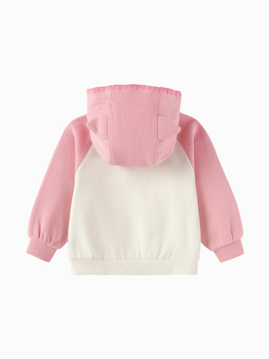 Hooded Sweatshirt with 3D Ears and Paw