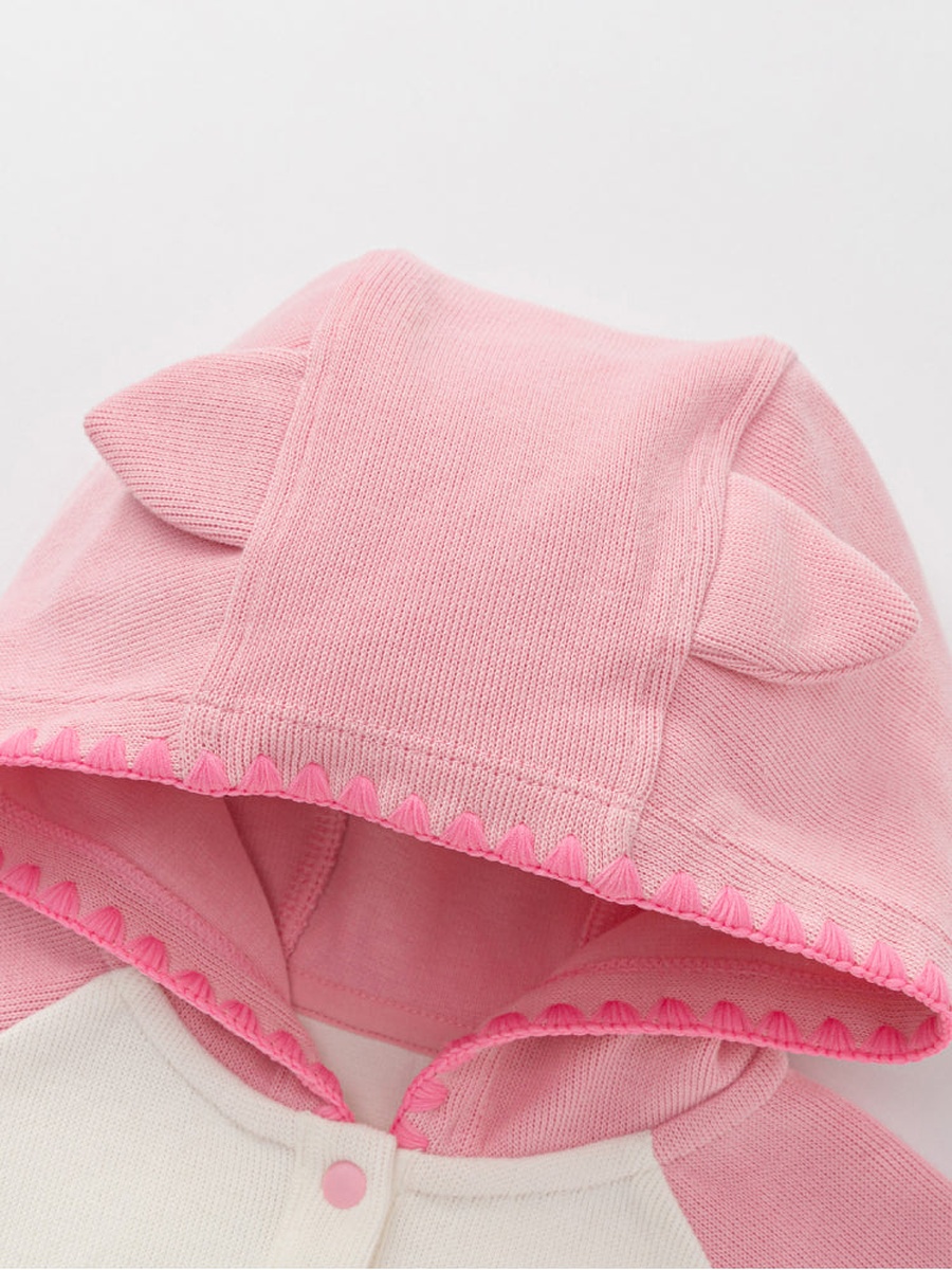 Hooded Sweatshirt with 3D Ears and Paw