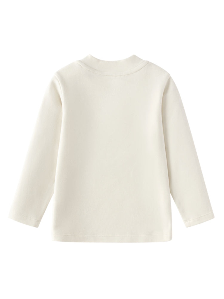 Long Sleeve T-Shirt with Front Embroidery
