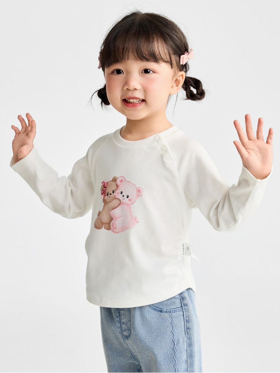 Long Sleeve Top with Character Graphic