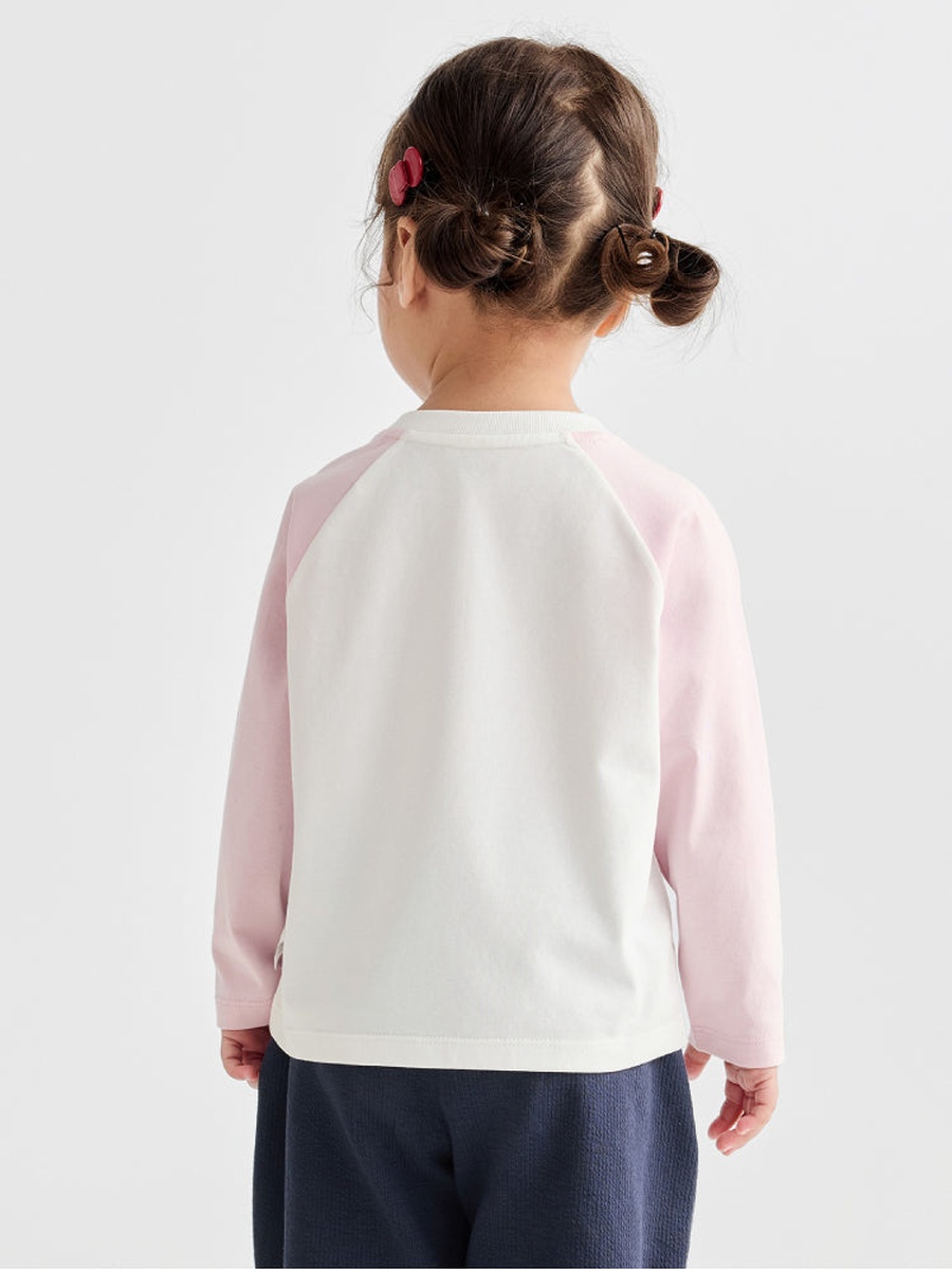 Long Sleeve Top with Graphic Front