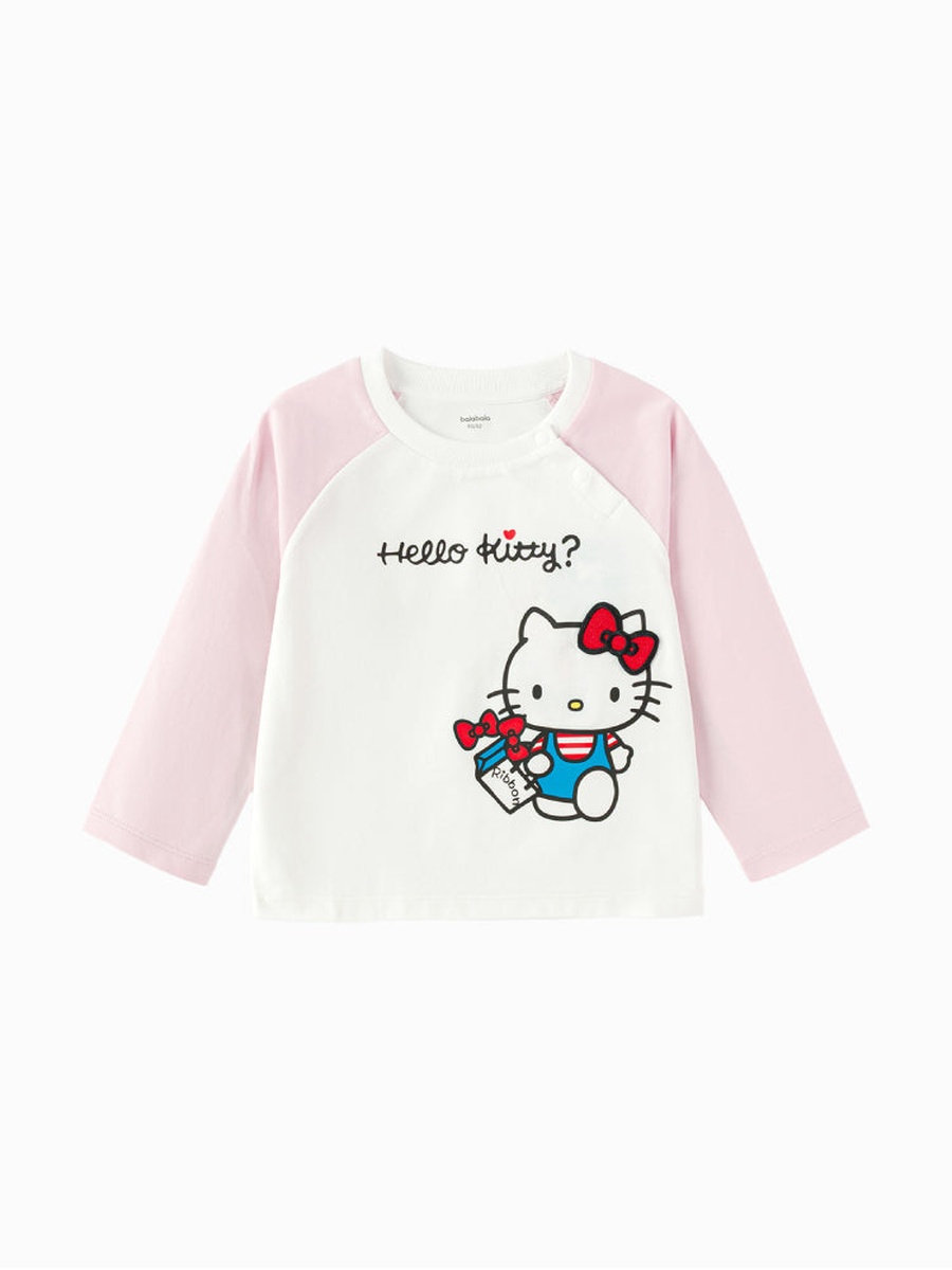 Long Sleeve Top with Graphic Front