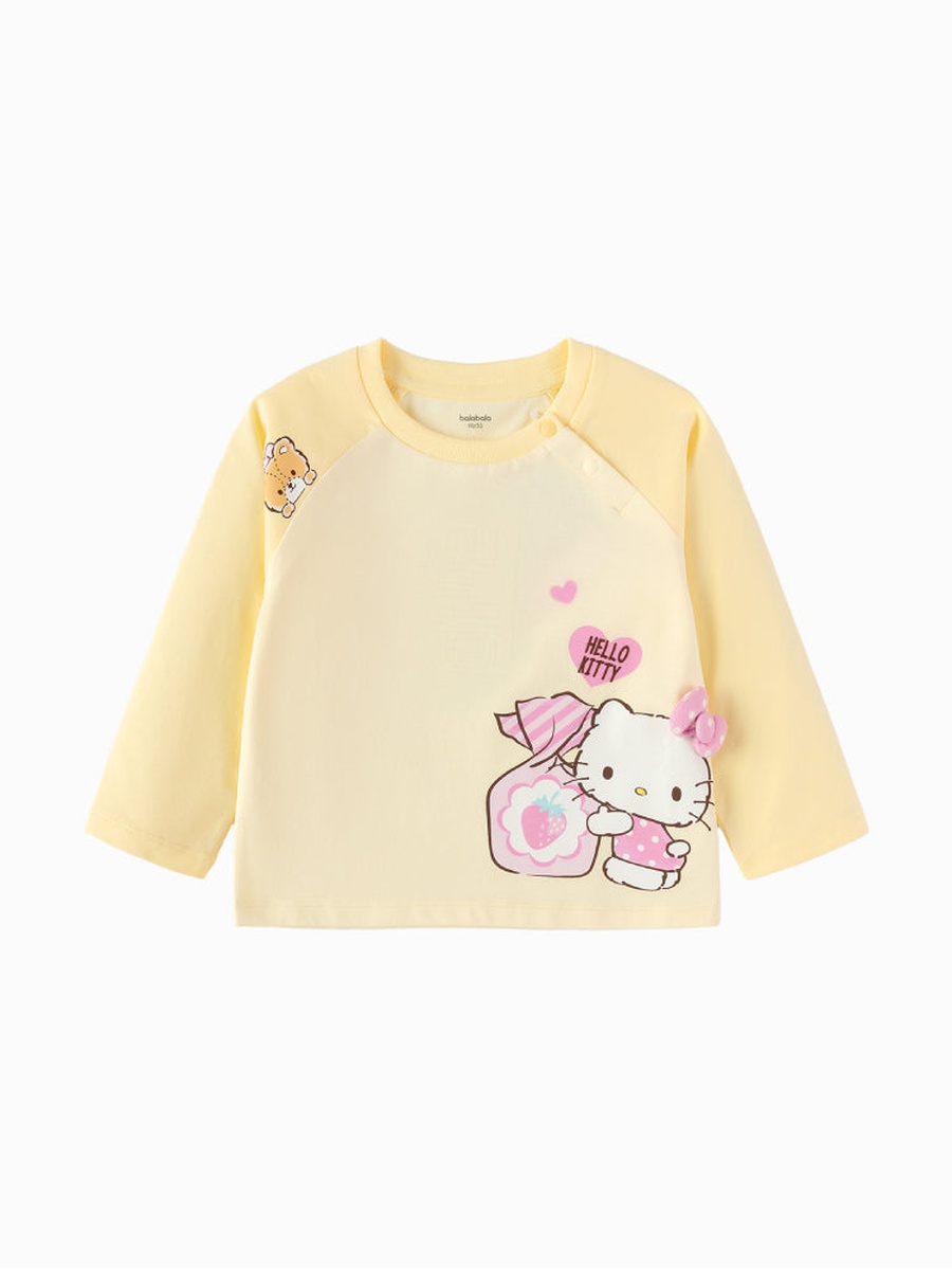 Long Sleeve Top with Graphic Front