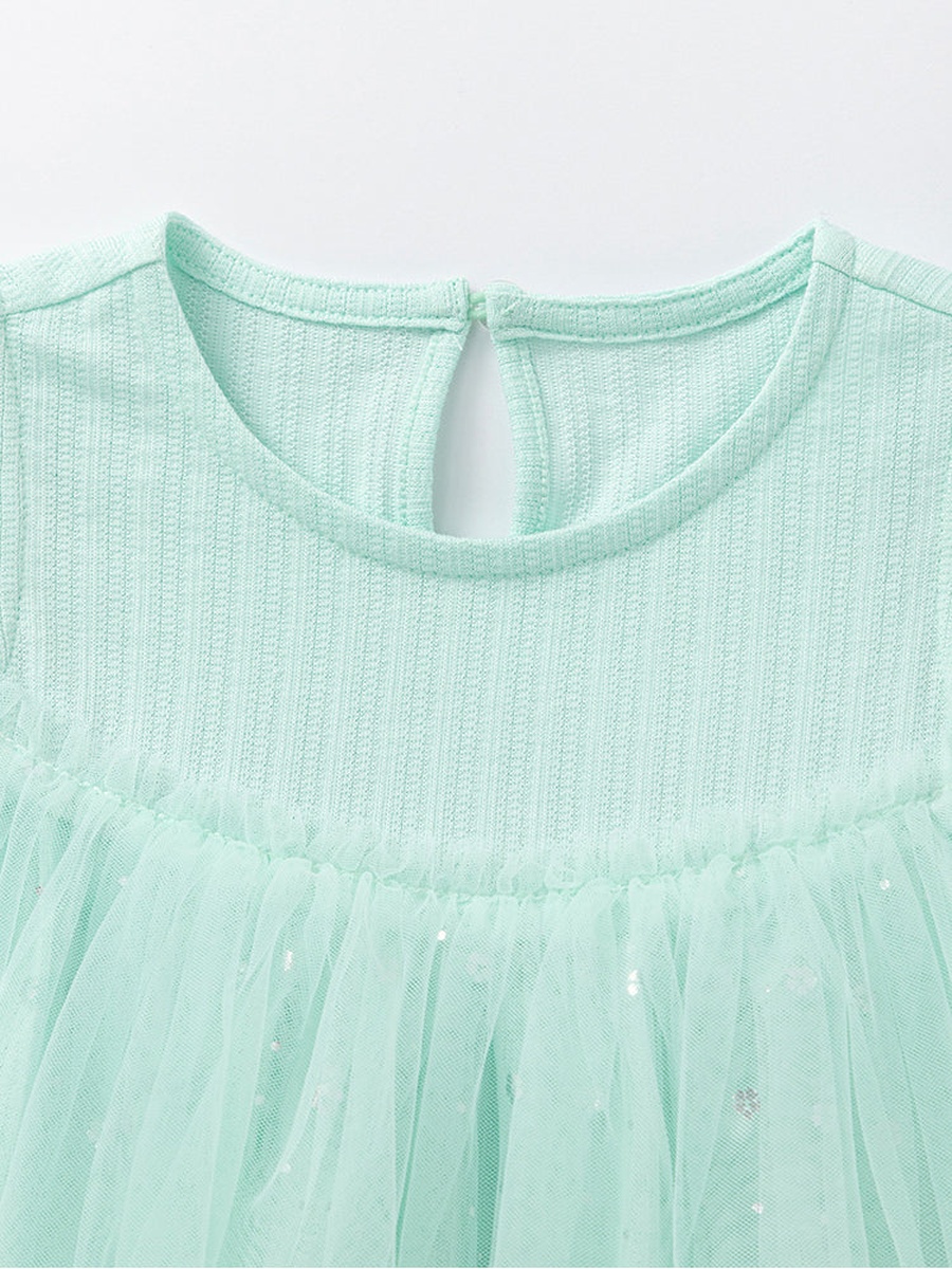 Top with Ruffled Tulle