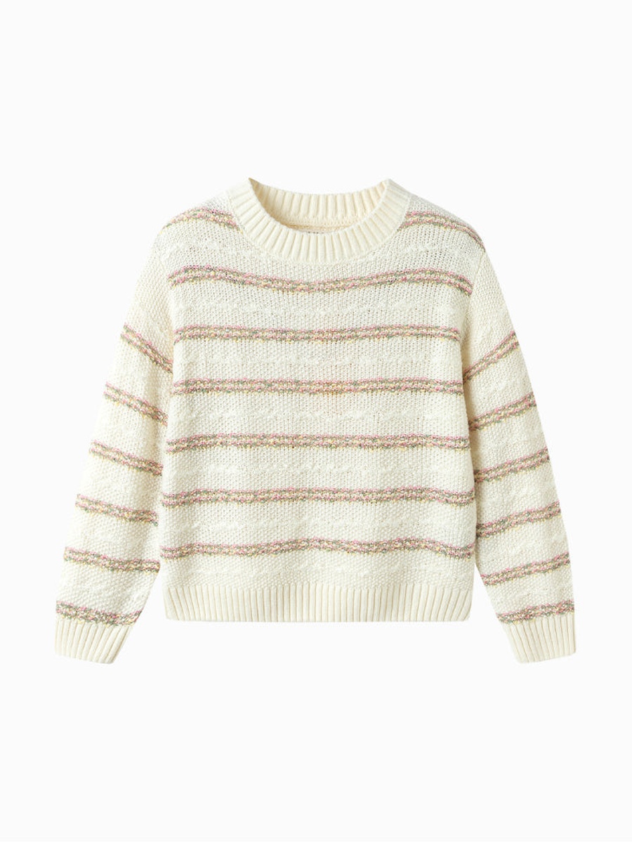 Striped Knit Sweater