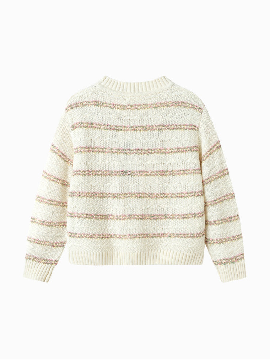 Striped Knit Sweater