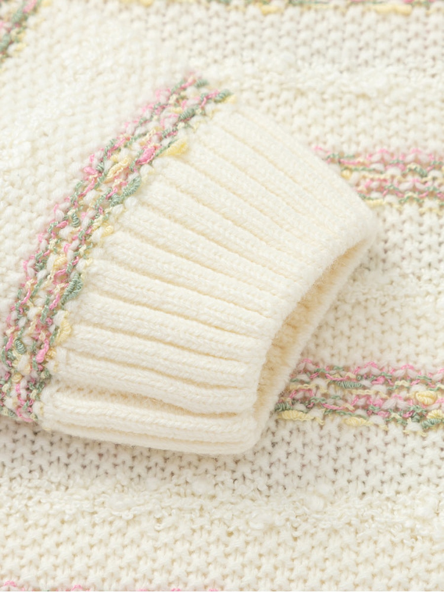 Striped Knit Sweater