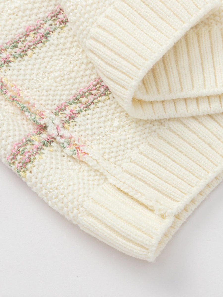 Striped Knit Sweater