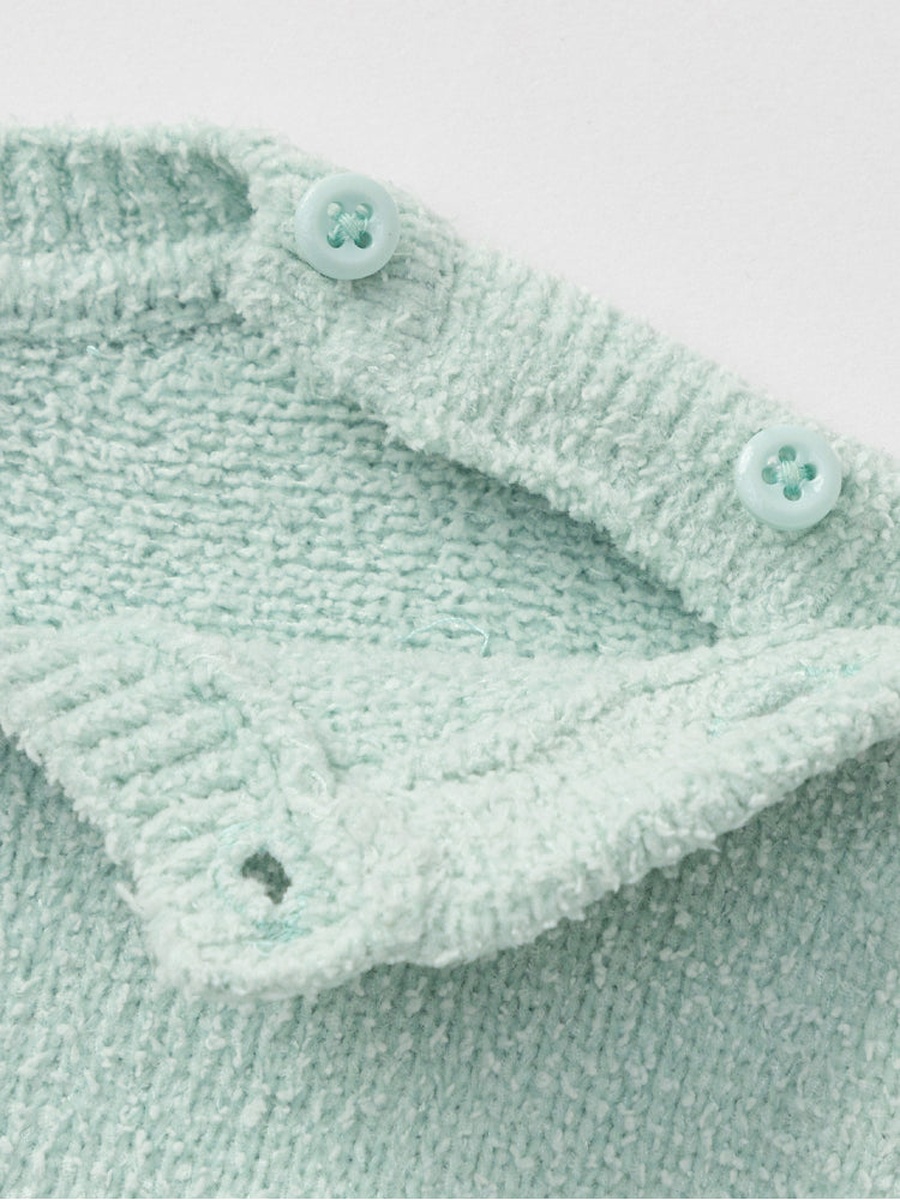 Knitted Sweater with Front Design