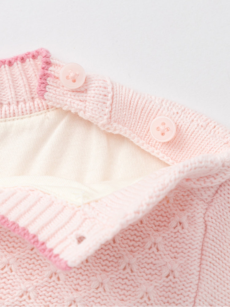 Knitted Sweater with Front Design