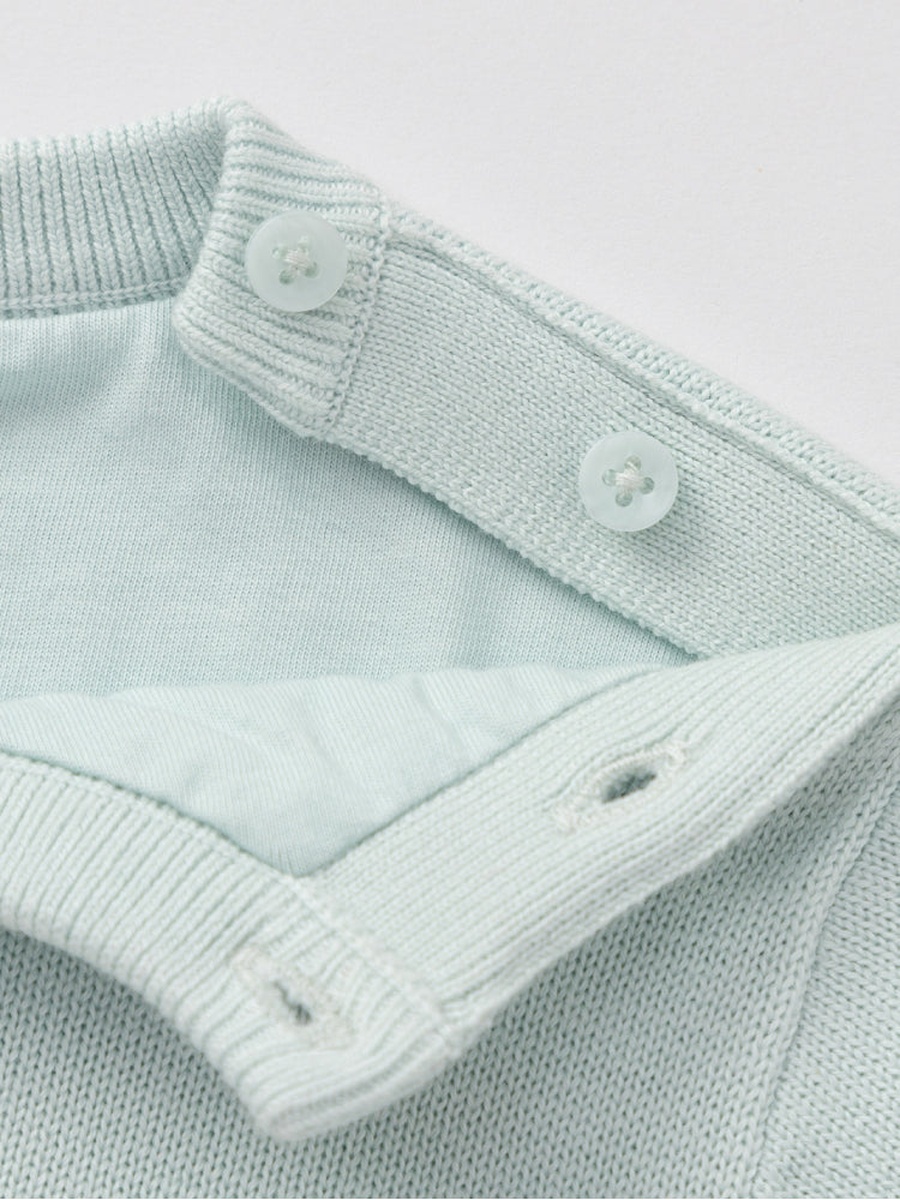 Knitted Sweater with Front Design