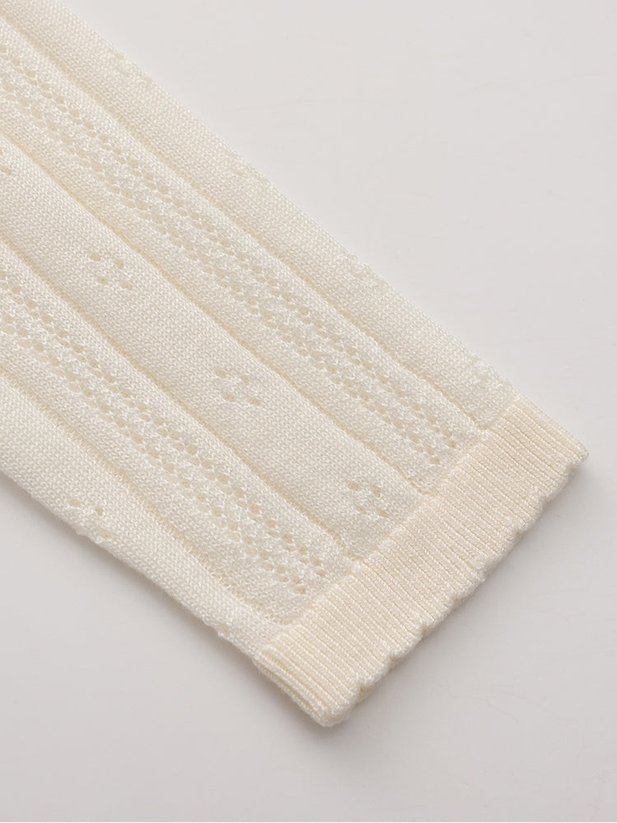 Textured Knitted Cardigan