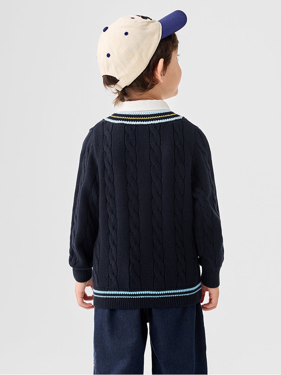 Printed Knitted Pullover