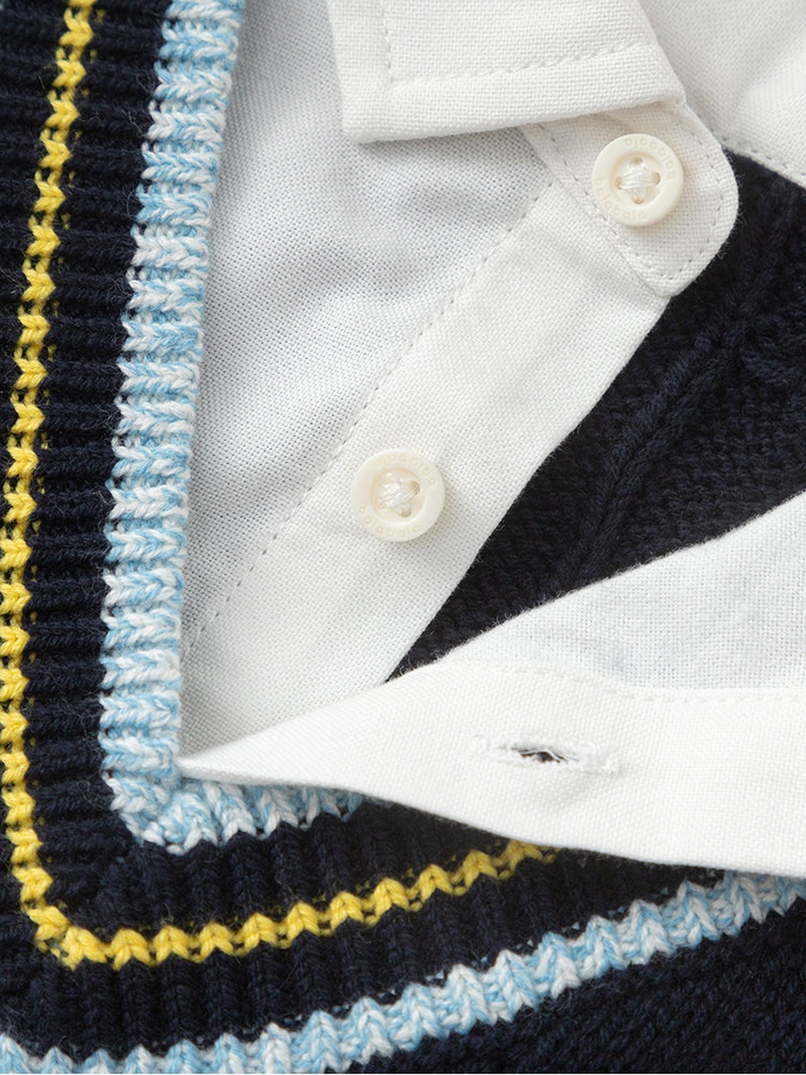 Printed Knitted Pullover
