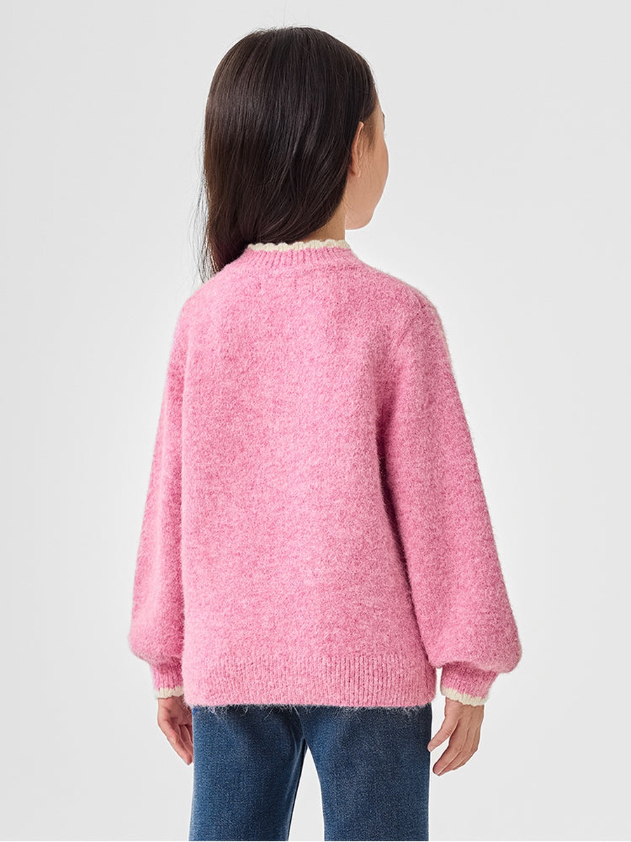Knitted Sweater with Print