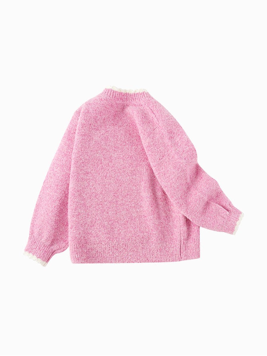 Knitted Sweater with Print