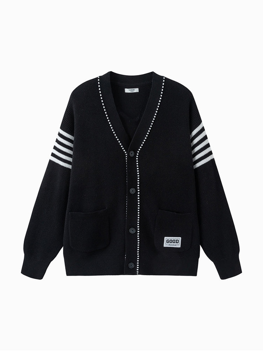 Knitted Cardigan with Lining