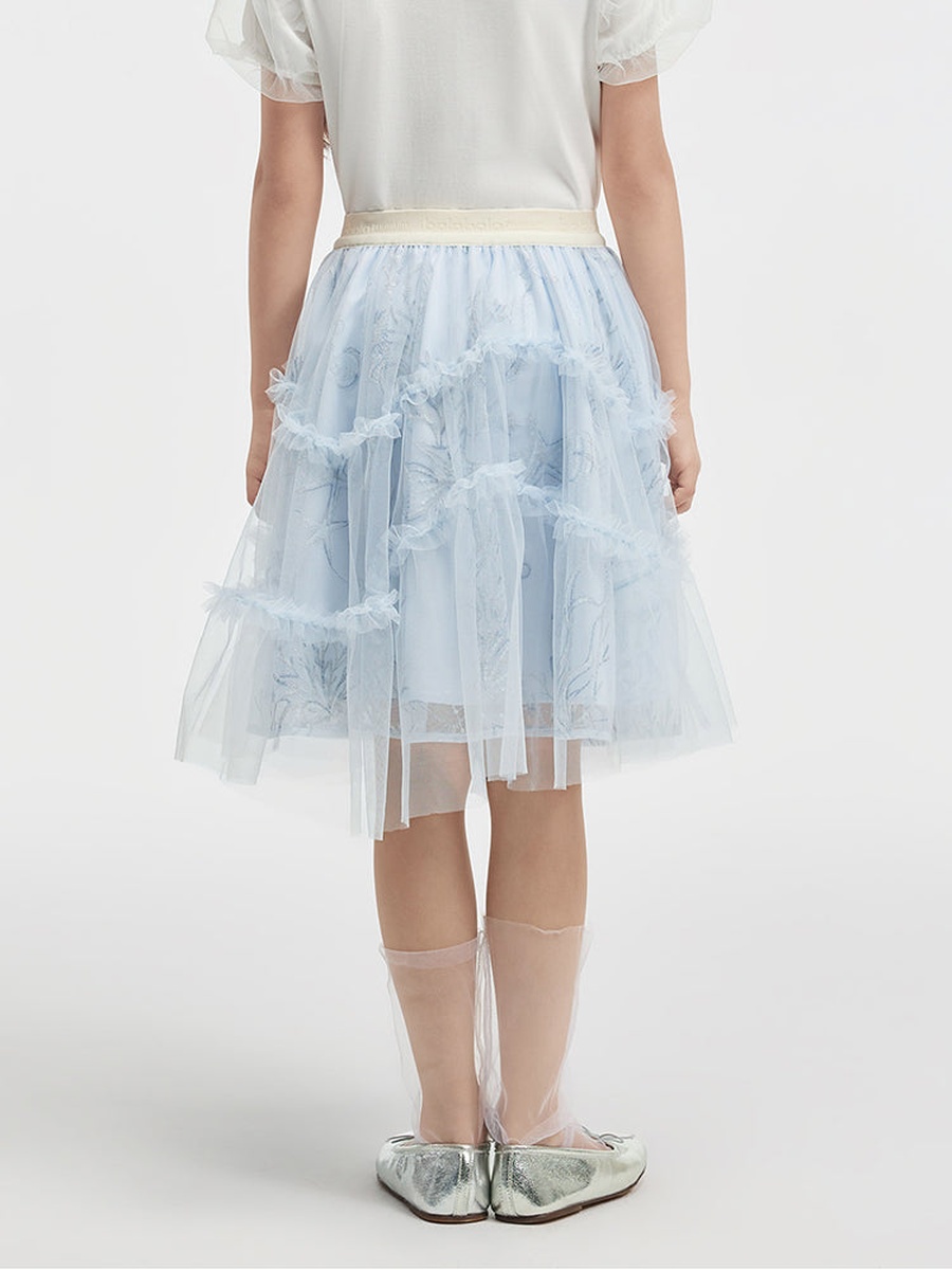 Sequinned Tulle Skirt
